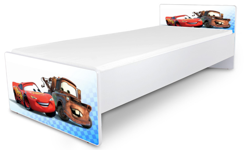 Detská posteľ  bez bočníc Cars MCQ